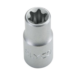 LLAVE VASO 1/4 TORX HEMBRA E5