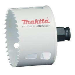 E-03925 Broca de corona Ezychange Bi-Metal 73mm - Sierras de corona Ezychange - MAKITA