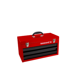 Heavy Duty Metallic Tool Box with Drawers, Cart & Tool Inlays